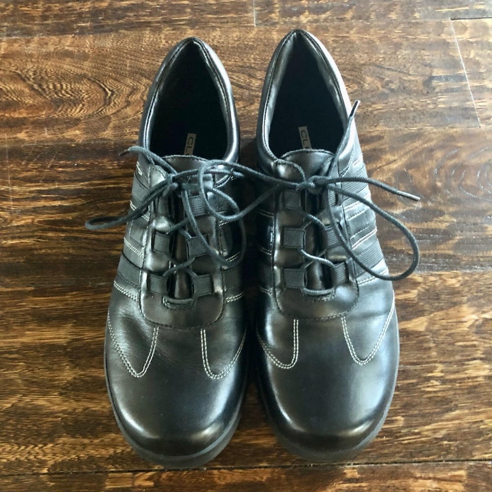 Nine West Cloud 9 Omarr Black Leather Lace Up Shoes - Size 8M (NWT)
